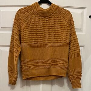 Universal Thread Mustard Cowl Neck Sweater
